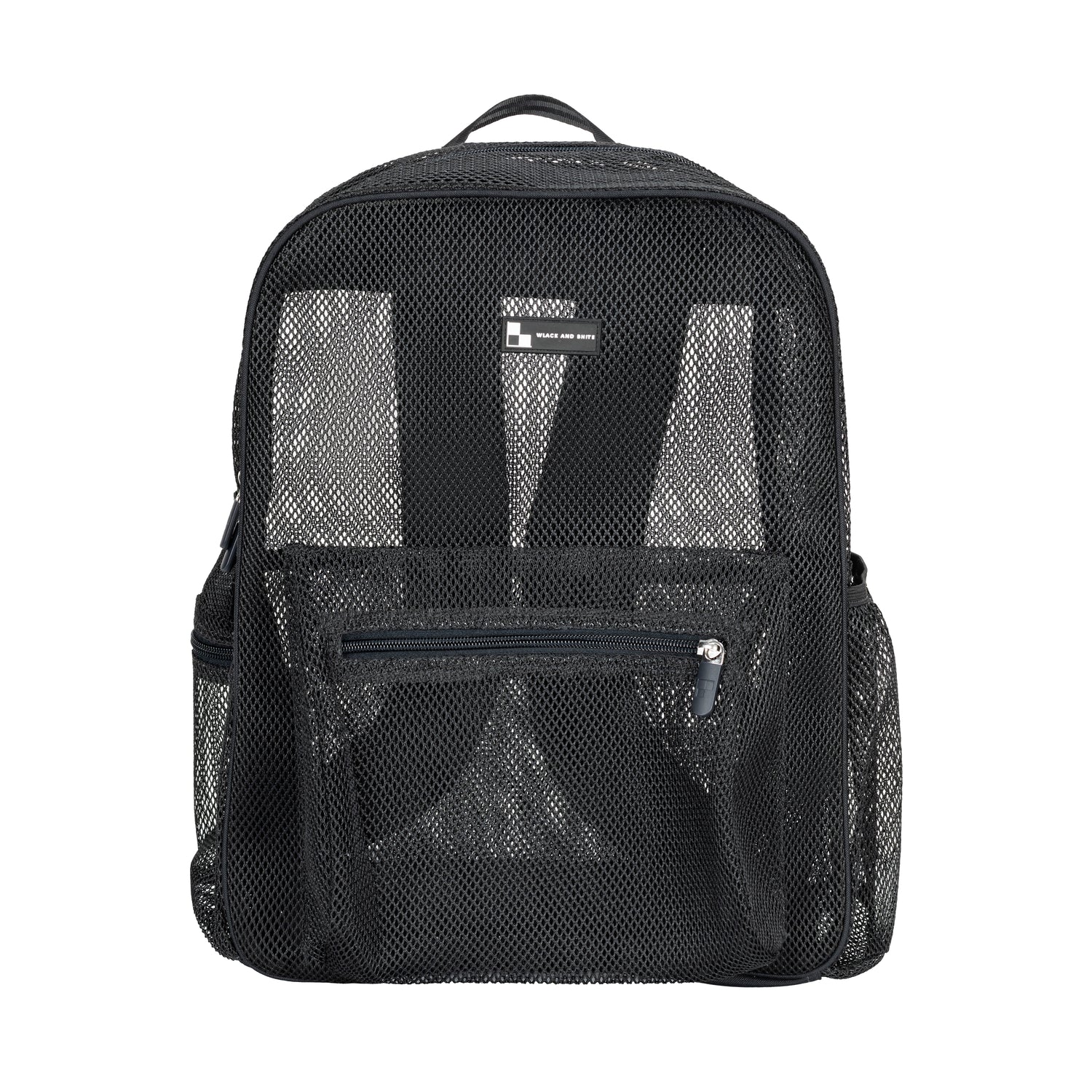 Heavy-Duty Mesh Backpack with organizer (Black)