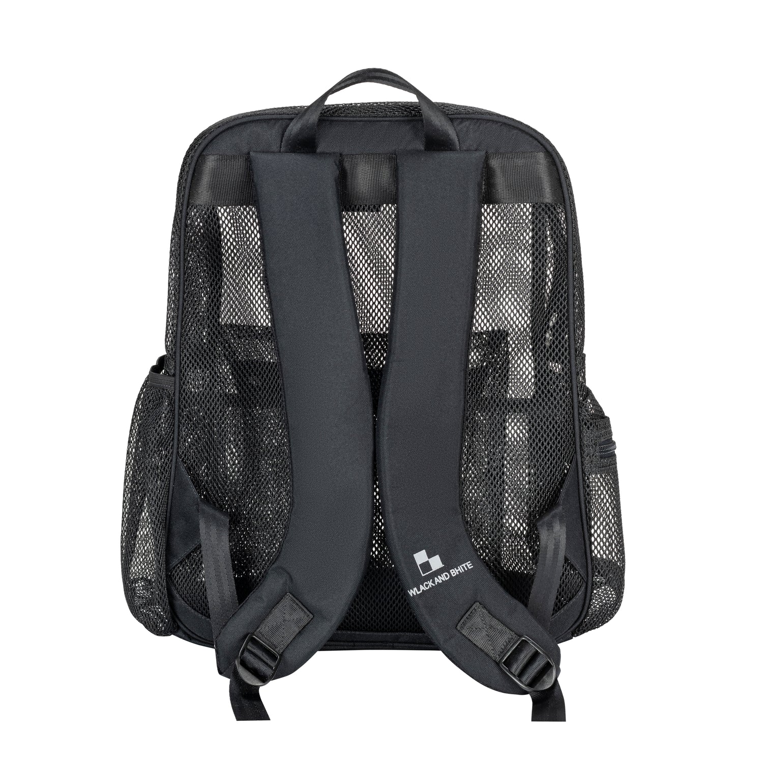 Heavy-Duty Mesh Backpack with organizer (Black)
